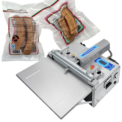 multi-function sausage desktop external vaccum sealer vacuum packing machines tabletop nozzle type with nitrogen fill